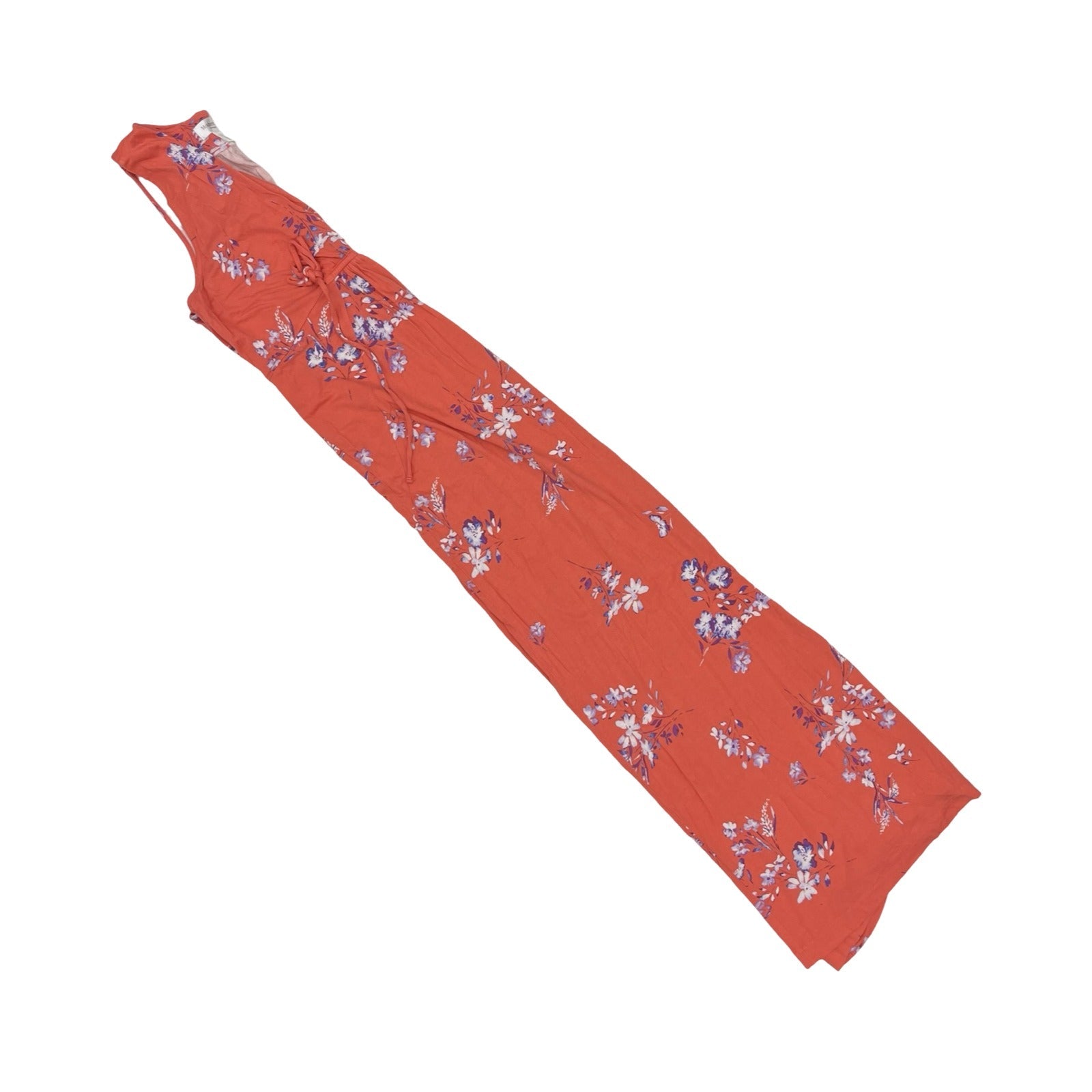 Mat Dress By Motherhood In Orange & Purple, Size:L