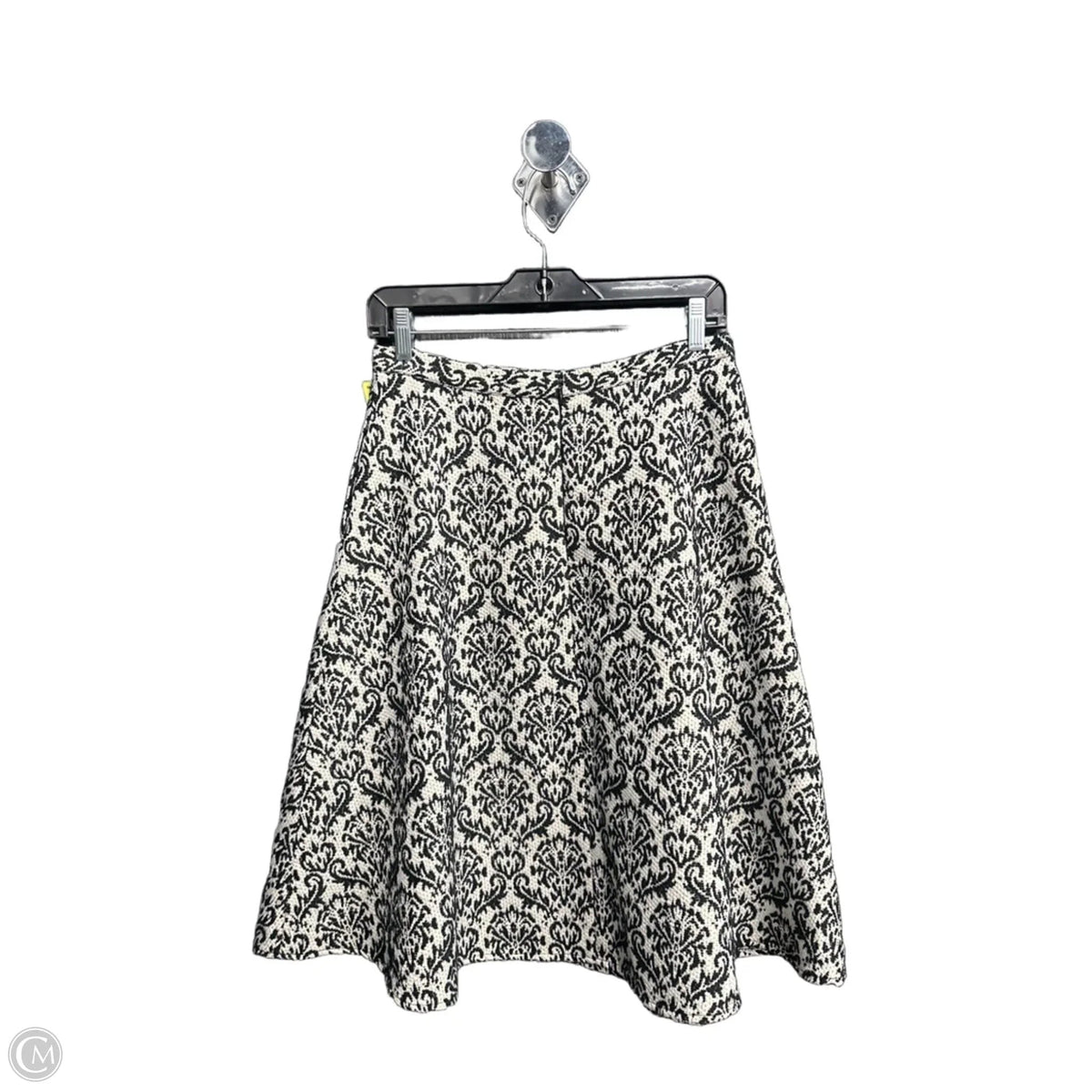 Skirt Midi By Gianni Bini In Black & White, Size: S