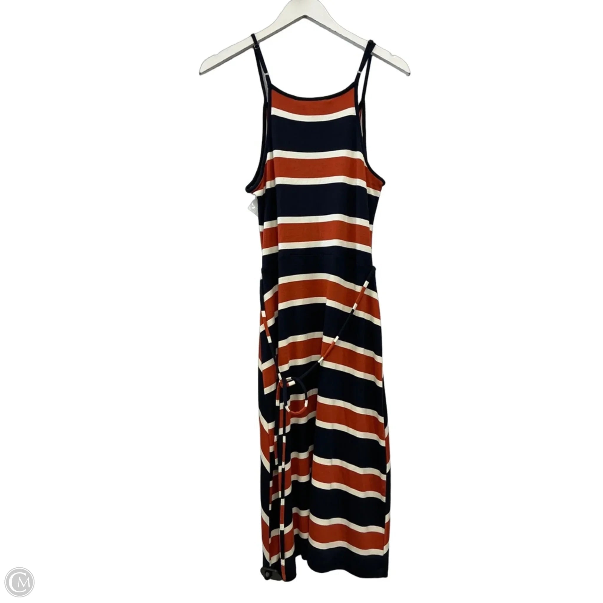 Dress Casual Midi By 41 Hawthorn In Multi-colored, Size: M