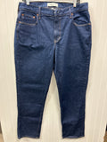 Jeans Straight By Abercrombie And Fitch In Blue Denim, Size:10