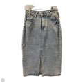 Skirt Maxi By Gianni Bini In Blue Denim, Size: 6