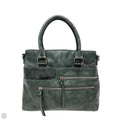 Handbag Leather By Cmc, Size: Small