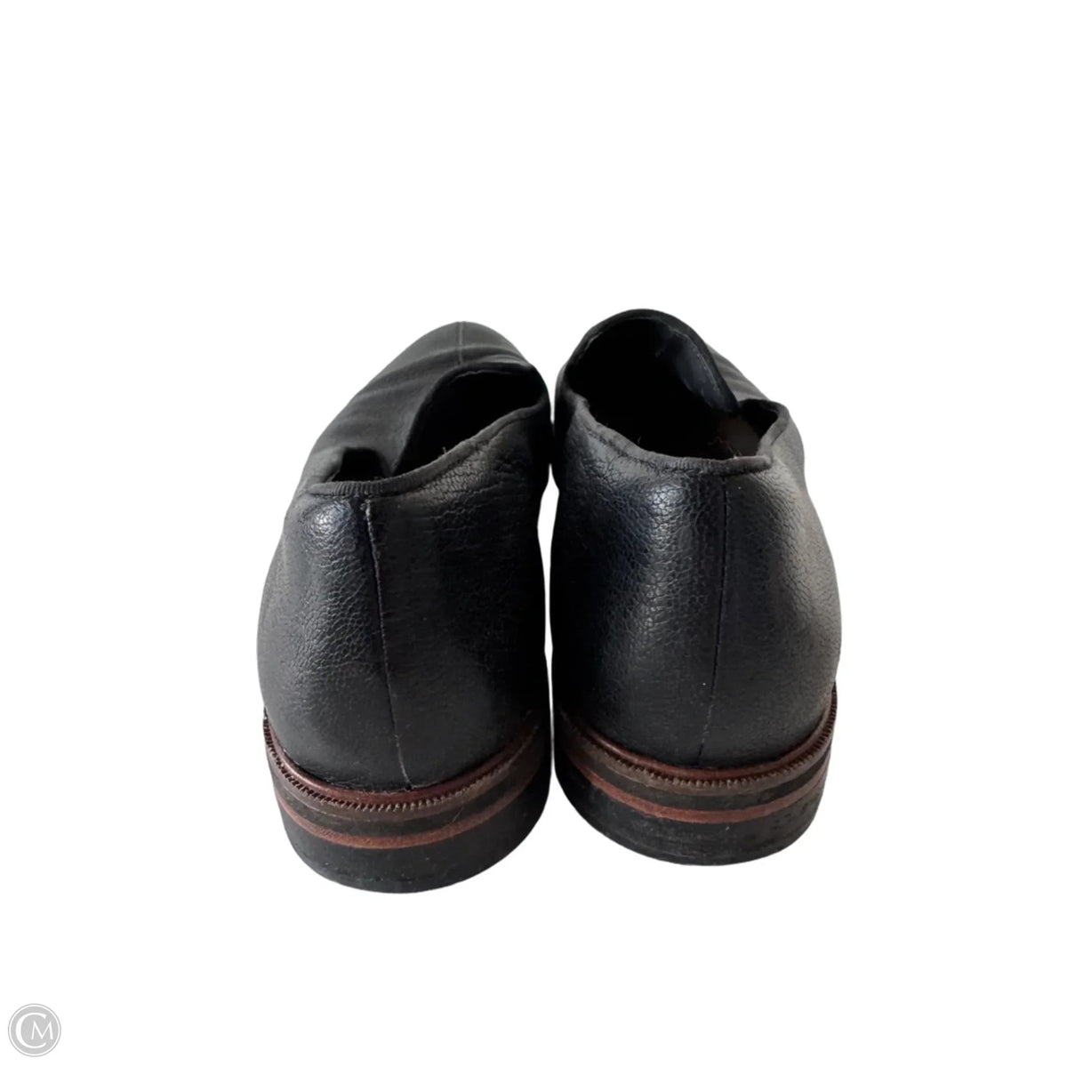 Shoes Flats By Clarks In Black, Size: 10