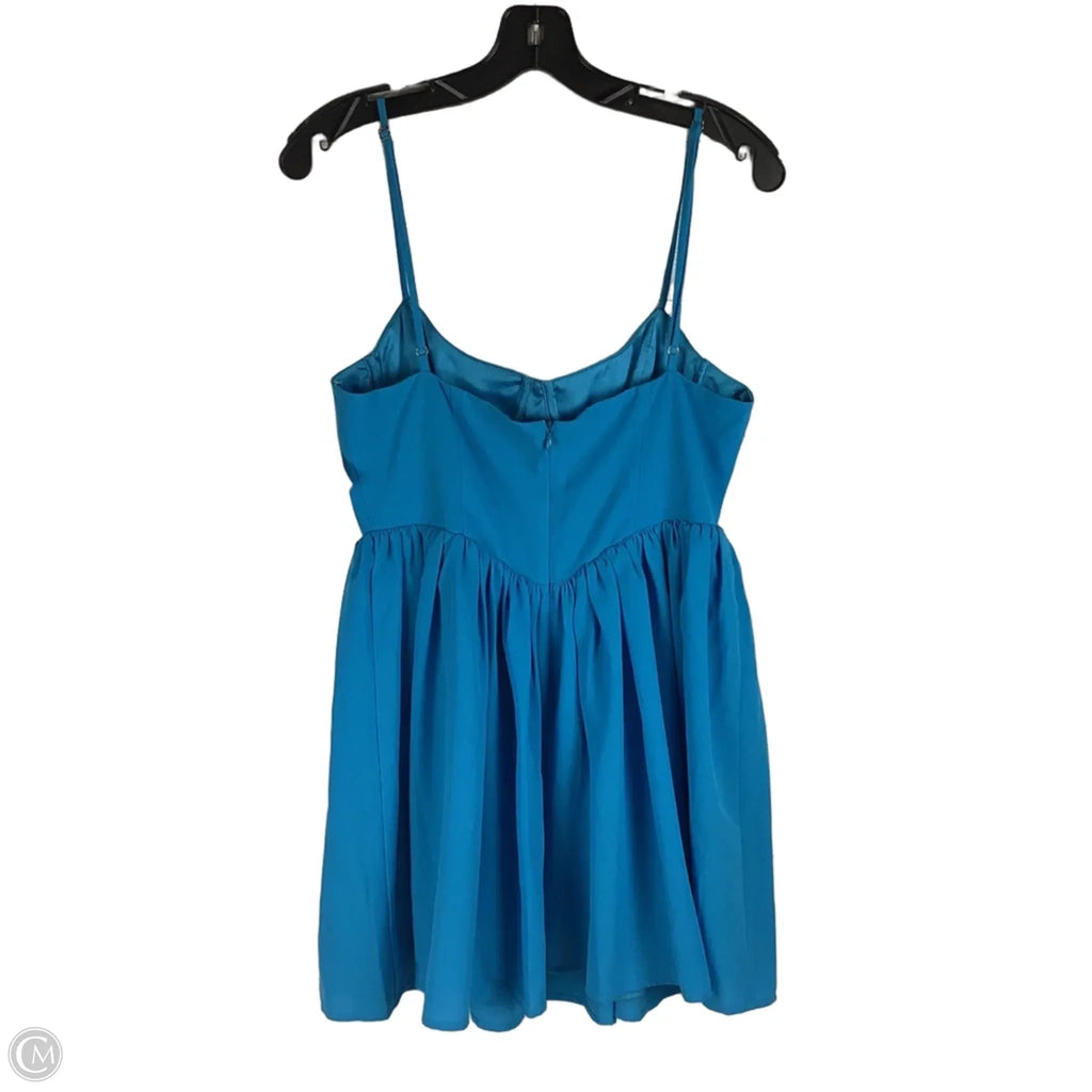 Dress Casual Short By Hello Molly In Blue, Size: M (6)