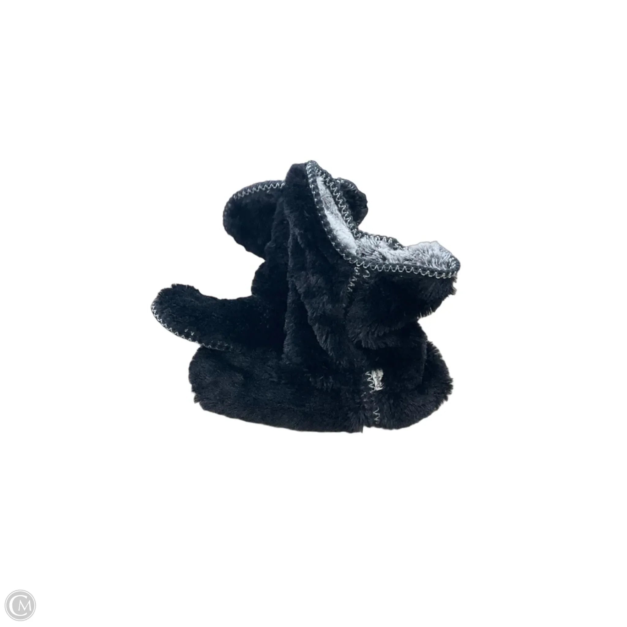Slippers By Clothes Mentor In Black
