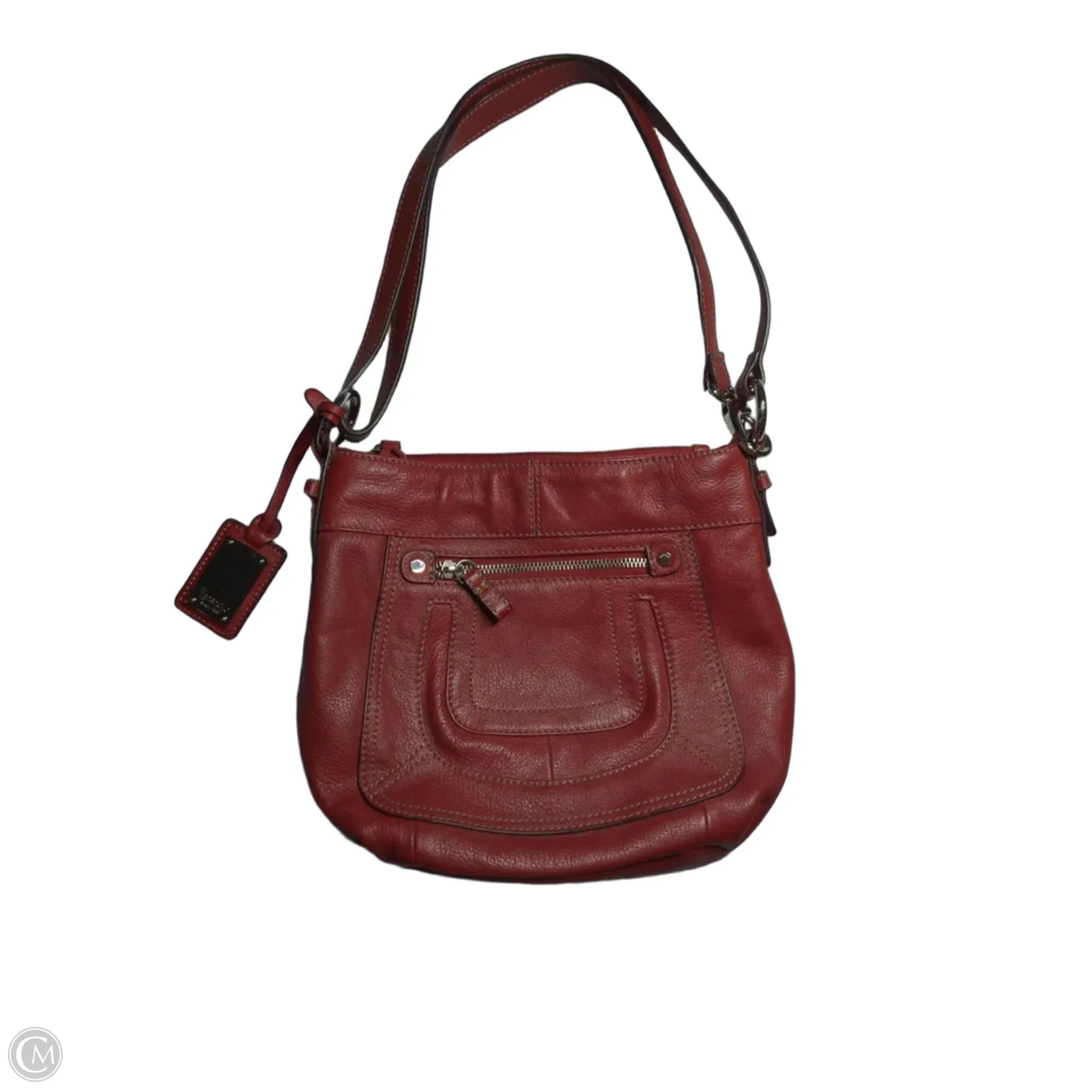 Handbag Leather By Tignanello Purses, Size: Medium