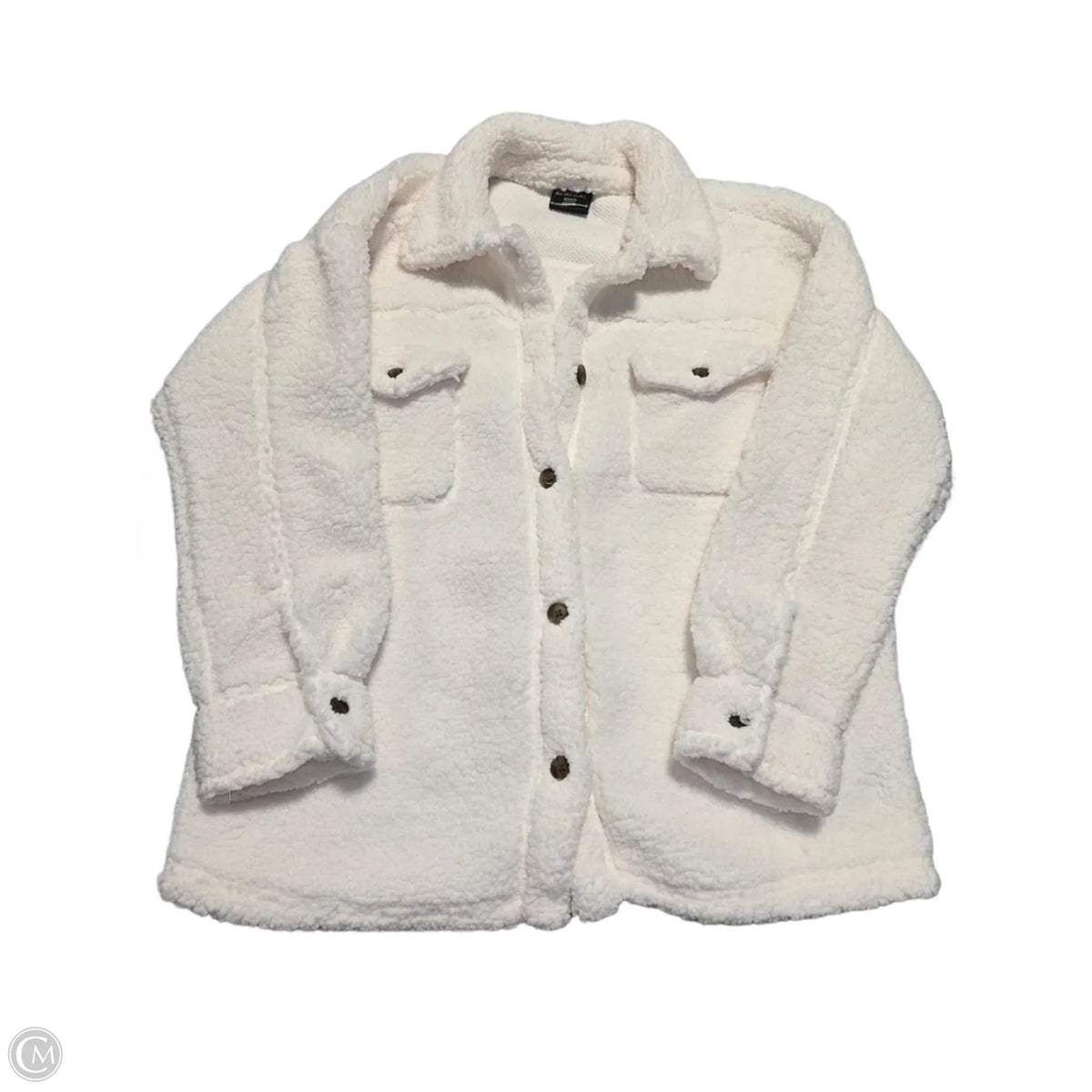 Top Long Sleeve By 32 Degrees In Cream, Size: S
