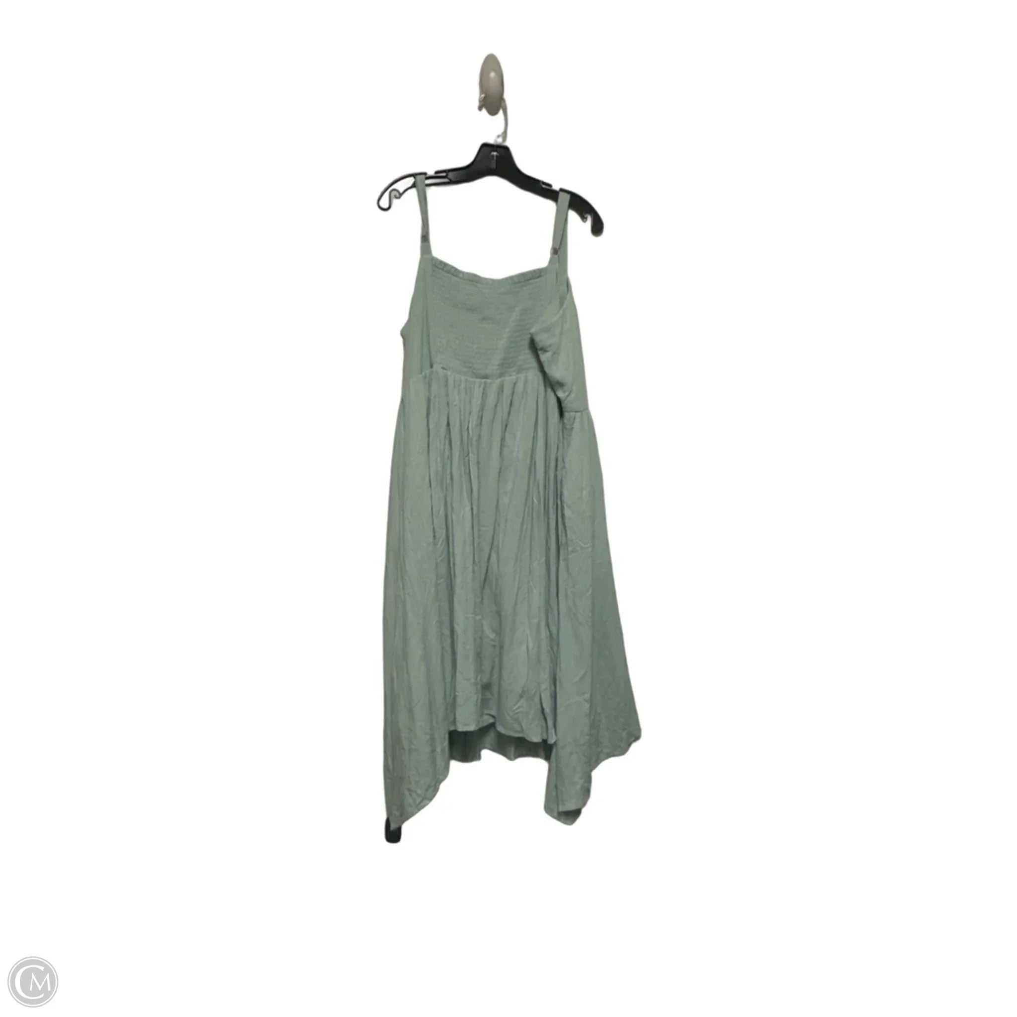 Dress Casual Midi By Torrid In Green, Size: 3x