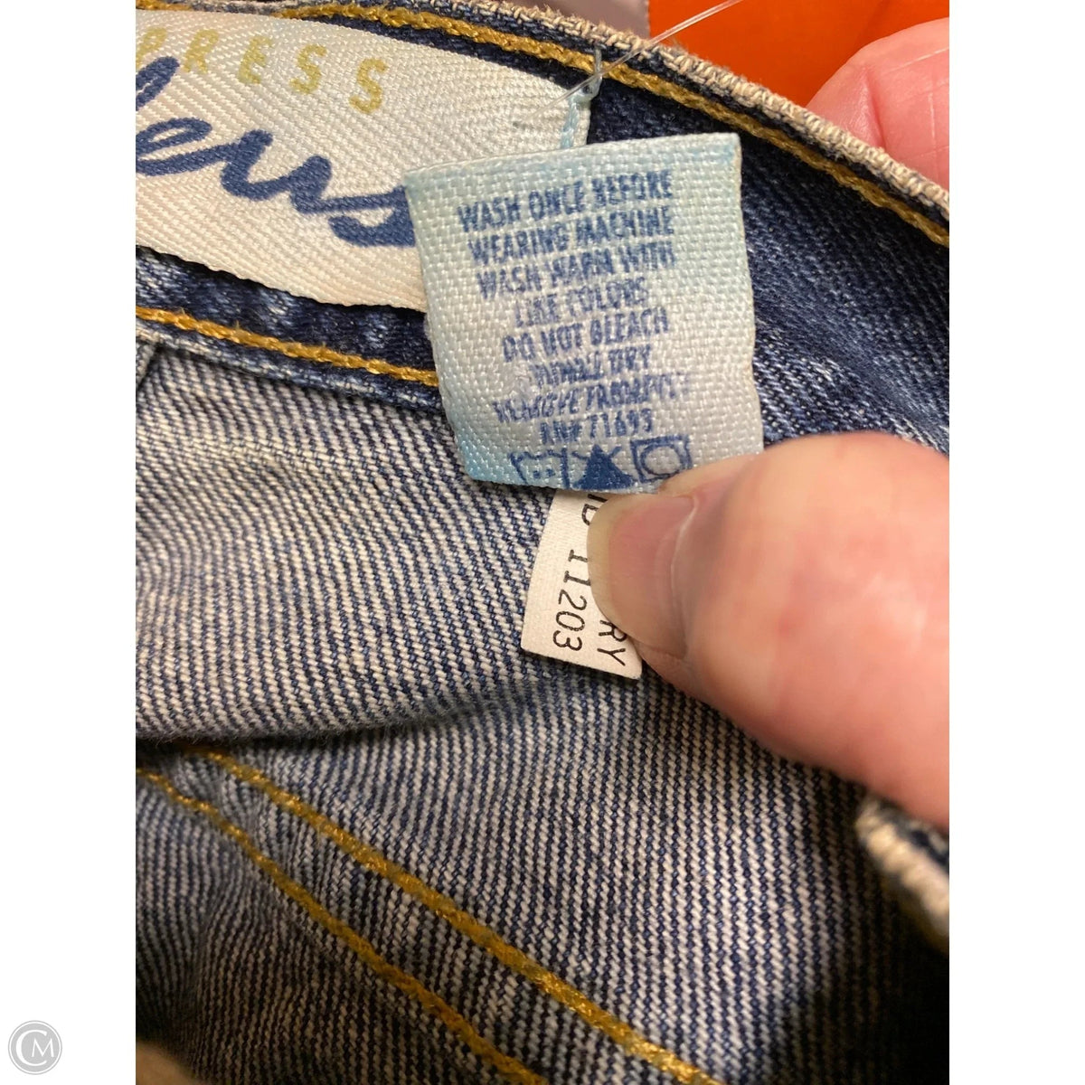 Jeans Skinny By Clothes Mentor In Blue Denim, Size: 4