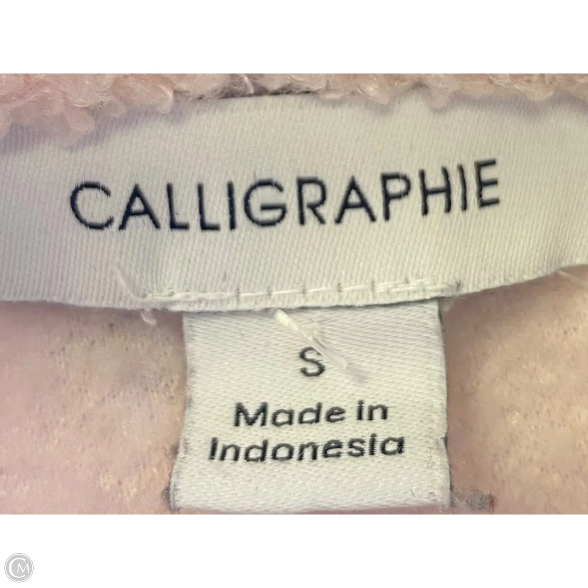Sweater By Calligraphie In Pink, Size: S