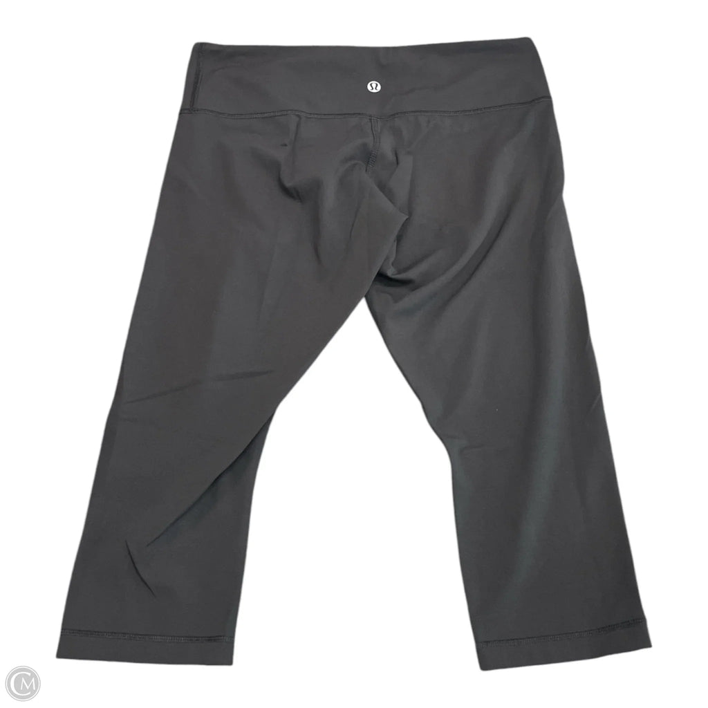 Athletic Capris By Lululemon In Black, Size: 8