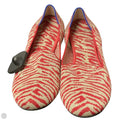 Shoes Flats By Rothys In Red & Tan, Size: 7