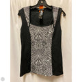 Top Sleeveless By White House Black Market In Black & White, Size: M