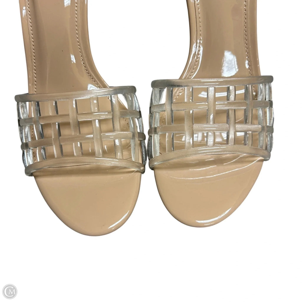 Sandals Heels Stiletto By Dolce Vita In Clear, Size: 7