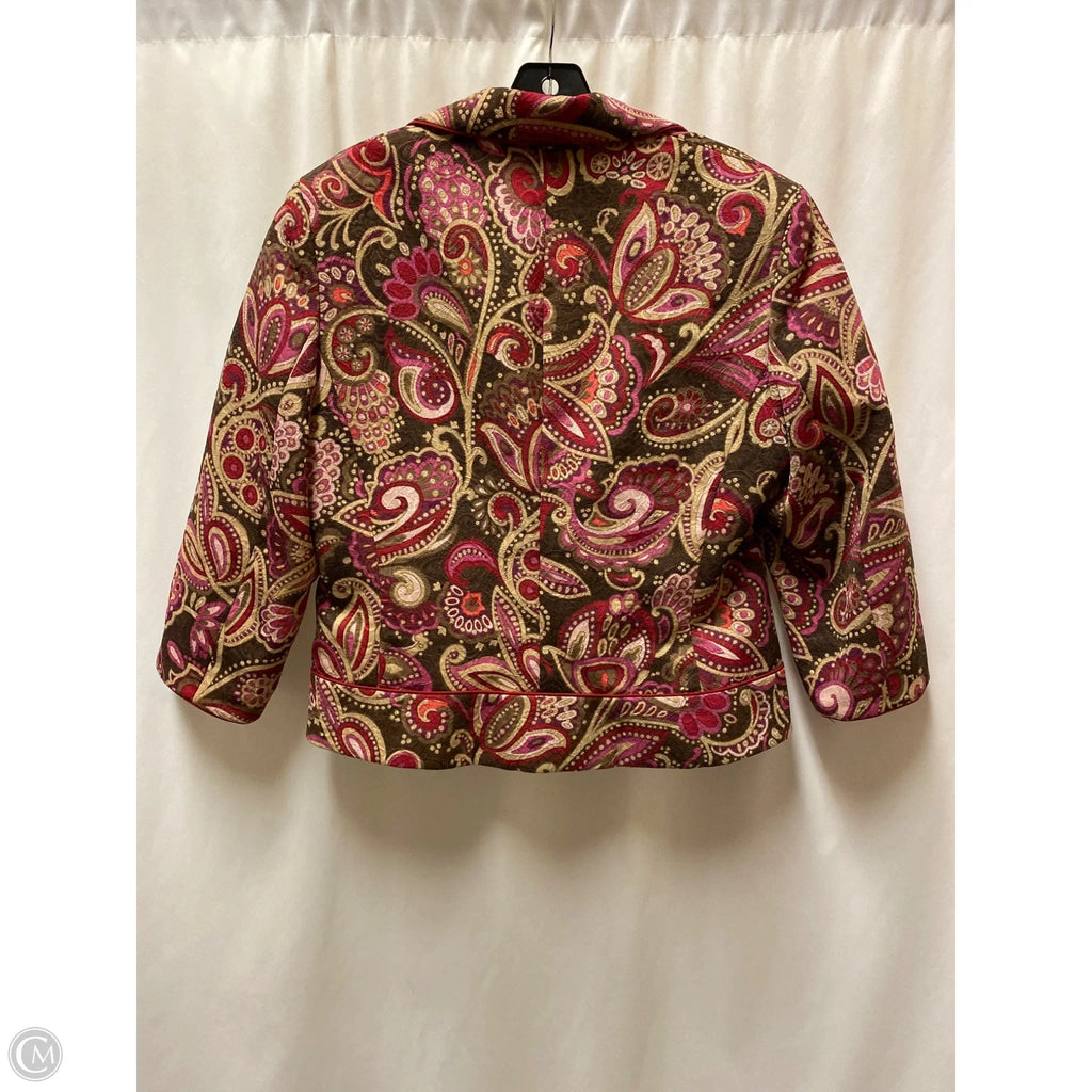 Blazer By Clothes Mentor In Pink, Size: L