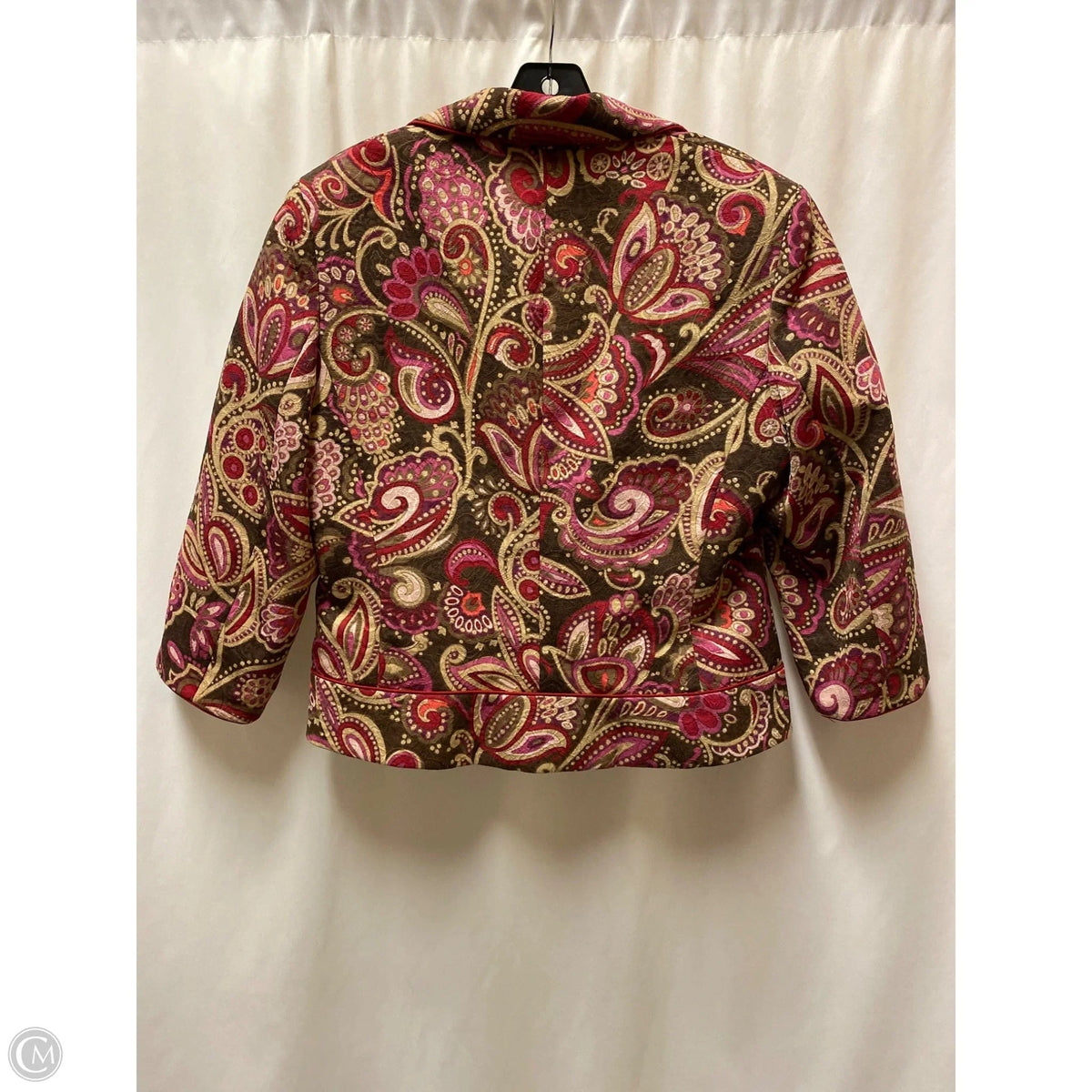 Blazer By Clothes Mentor In Pink, Size: L