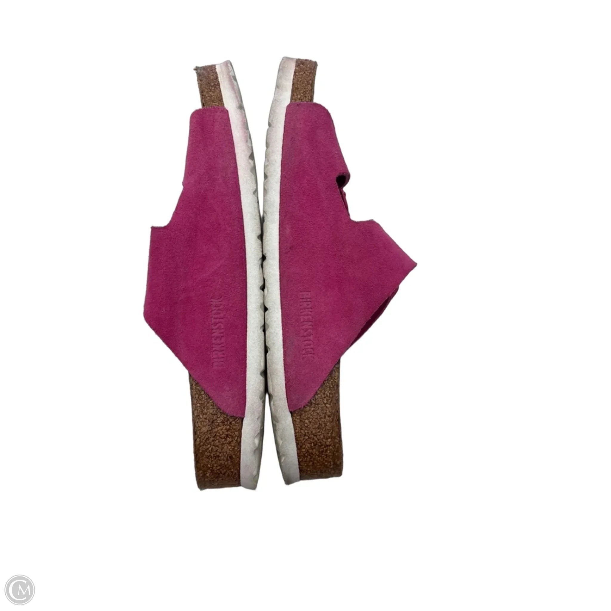 Sandals Flats By Birkenstock In Pink, Size: 9