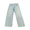 Jeans Straight By Agolde In Blue Denim, Size:4