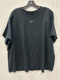 Athletic Top Ss By Nike Apparel In Black, Size:2X