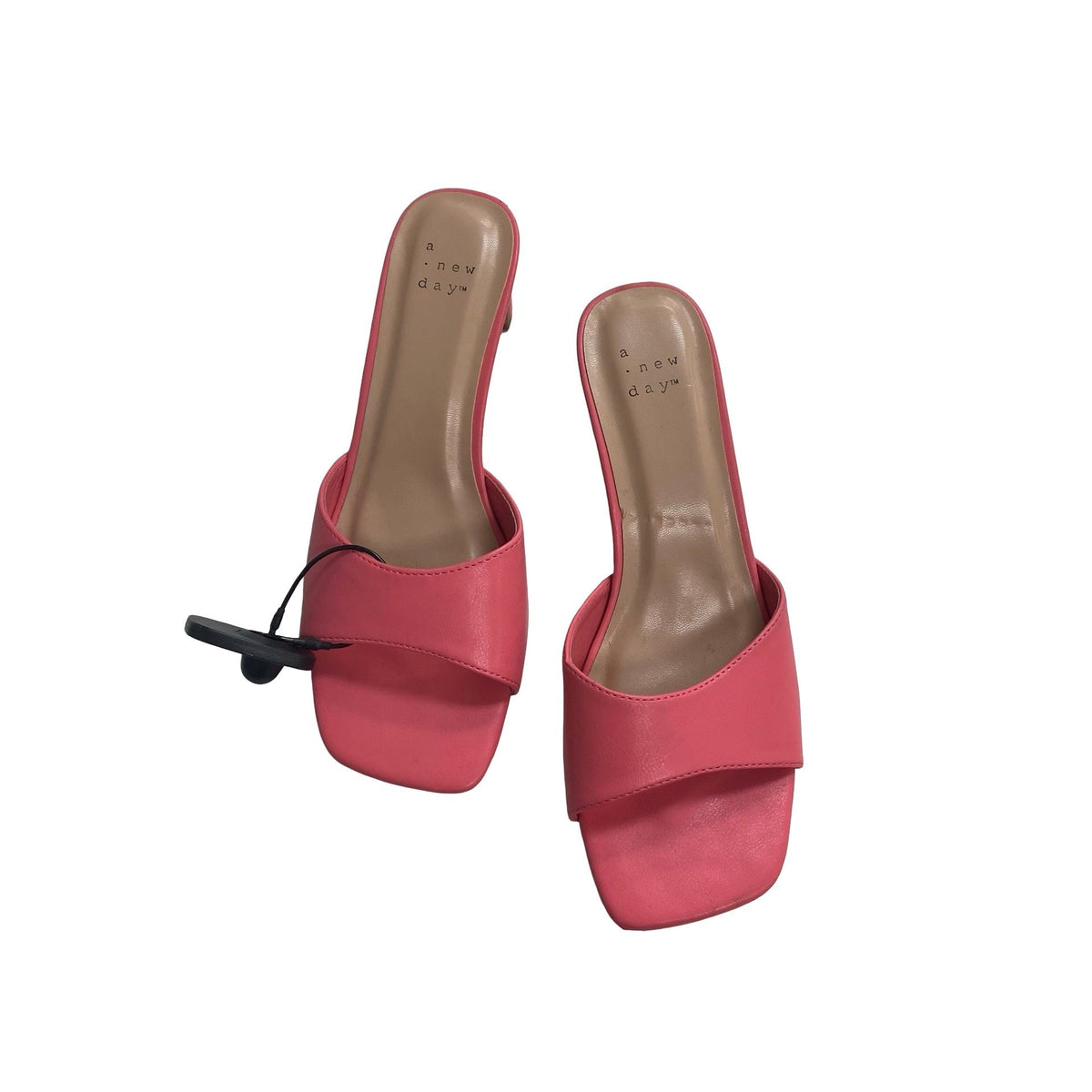 Sandals Heels Block By A New Day In Pink, Size:6.5