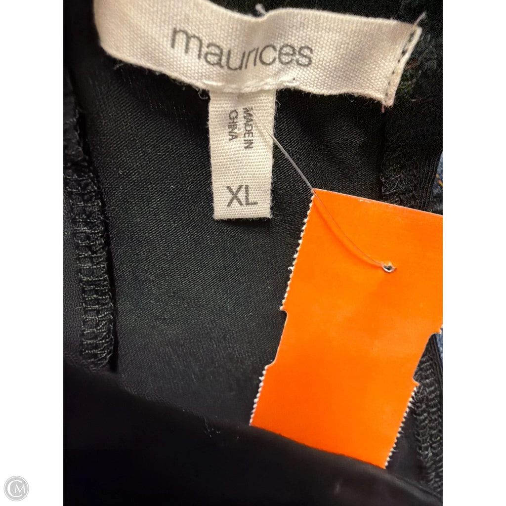 Top Sleeveless By Maurices In Black, Size: Xl