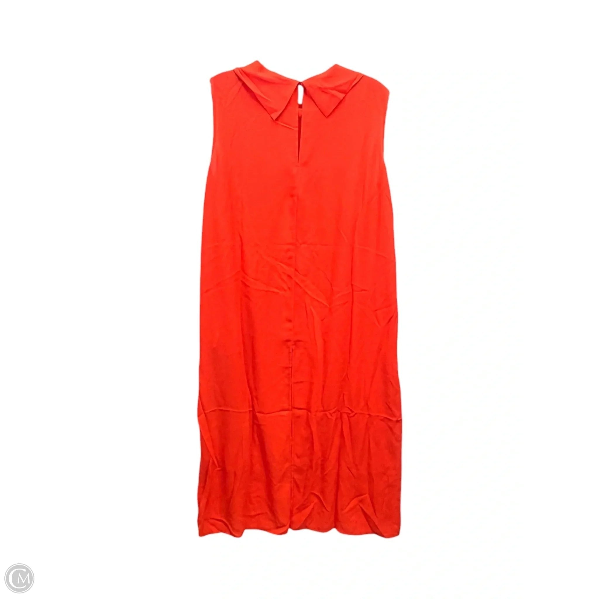 Dress Casual Midi By Simply Be In Orange, Size: M