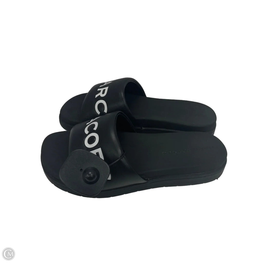 Sandals Luxury Designer By Marc Jacobs In Black, Size: 8