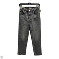 Jeans Straight By Levis In Black Denim, Size: 6