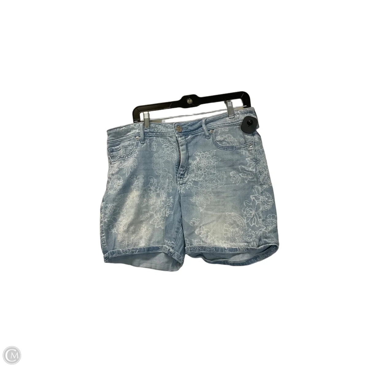Shorts By Seven 7 In Blue Denim, Size: 14