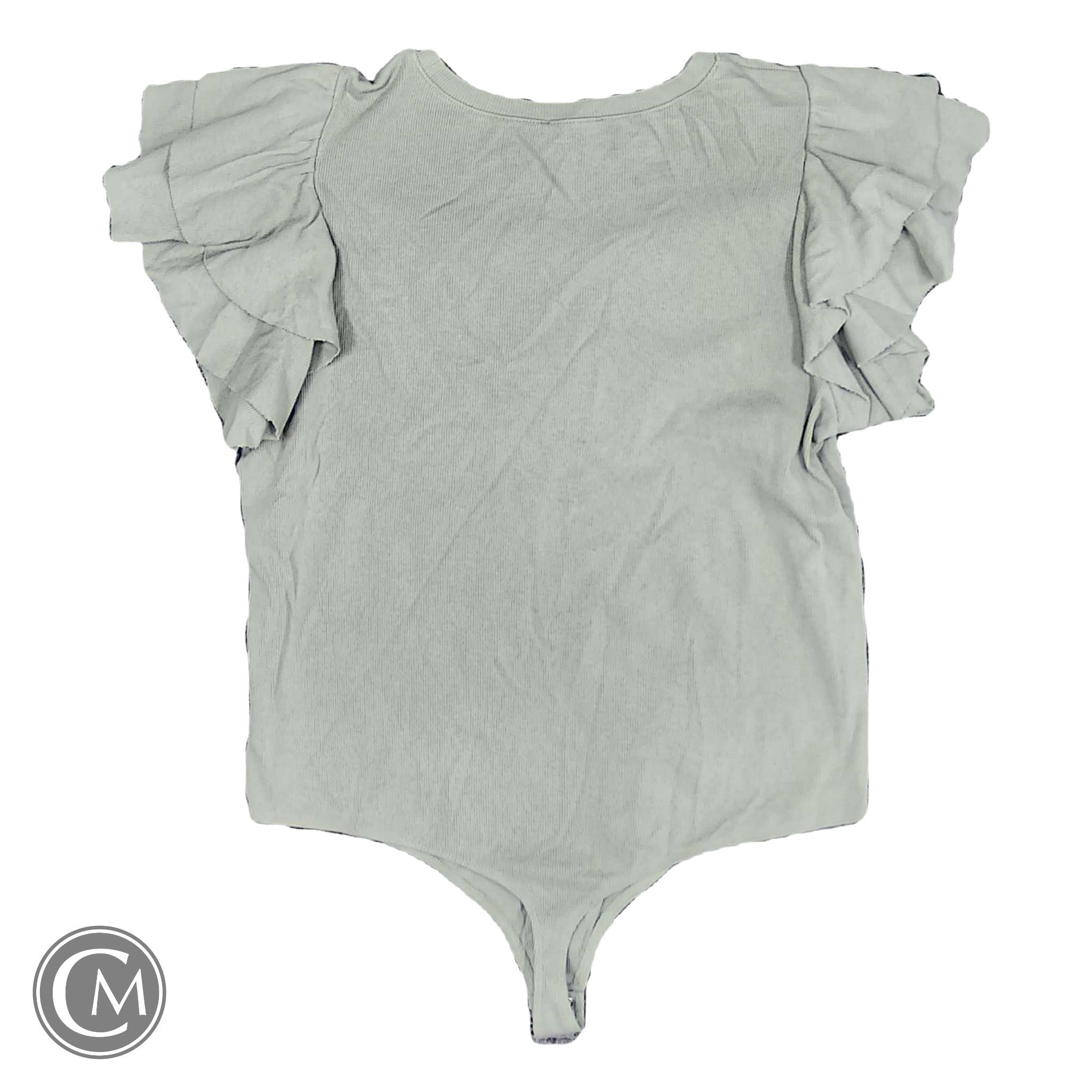 Bodysuit By Express In Green, Size: Xl
