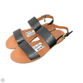 Sandals Designer By Coach In Black & Brown, Size: 9.5