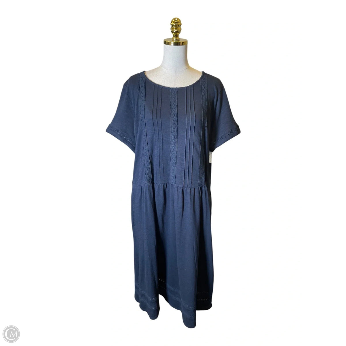 Dress Casual Maxi By J. Jill In Navy, Size: Xl