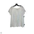 Top Short Sleeve By Eddie Bauer In White, Size: Xl