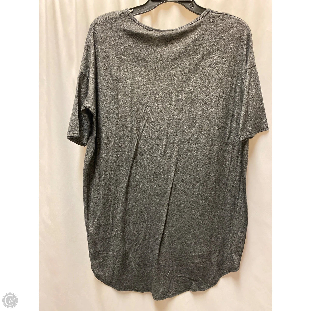 Top Short Sleeve By Lularoe In Grey, Size: Xs