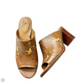 Sandals Designer By Patricia Nash In Brown, Size: 9.5