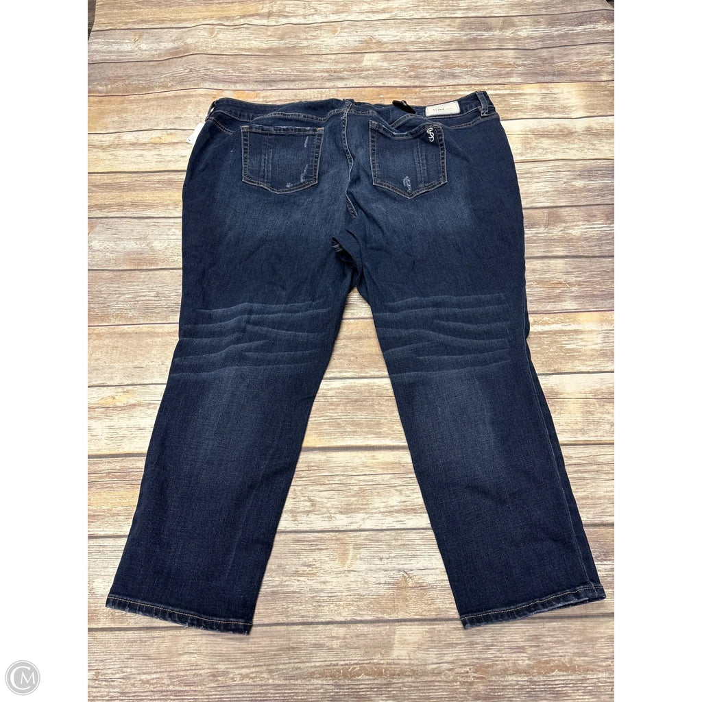 Jeans Skinny By Cme In Blue Denim, Size: 24