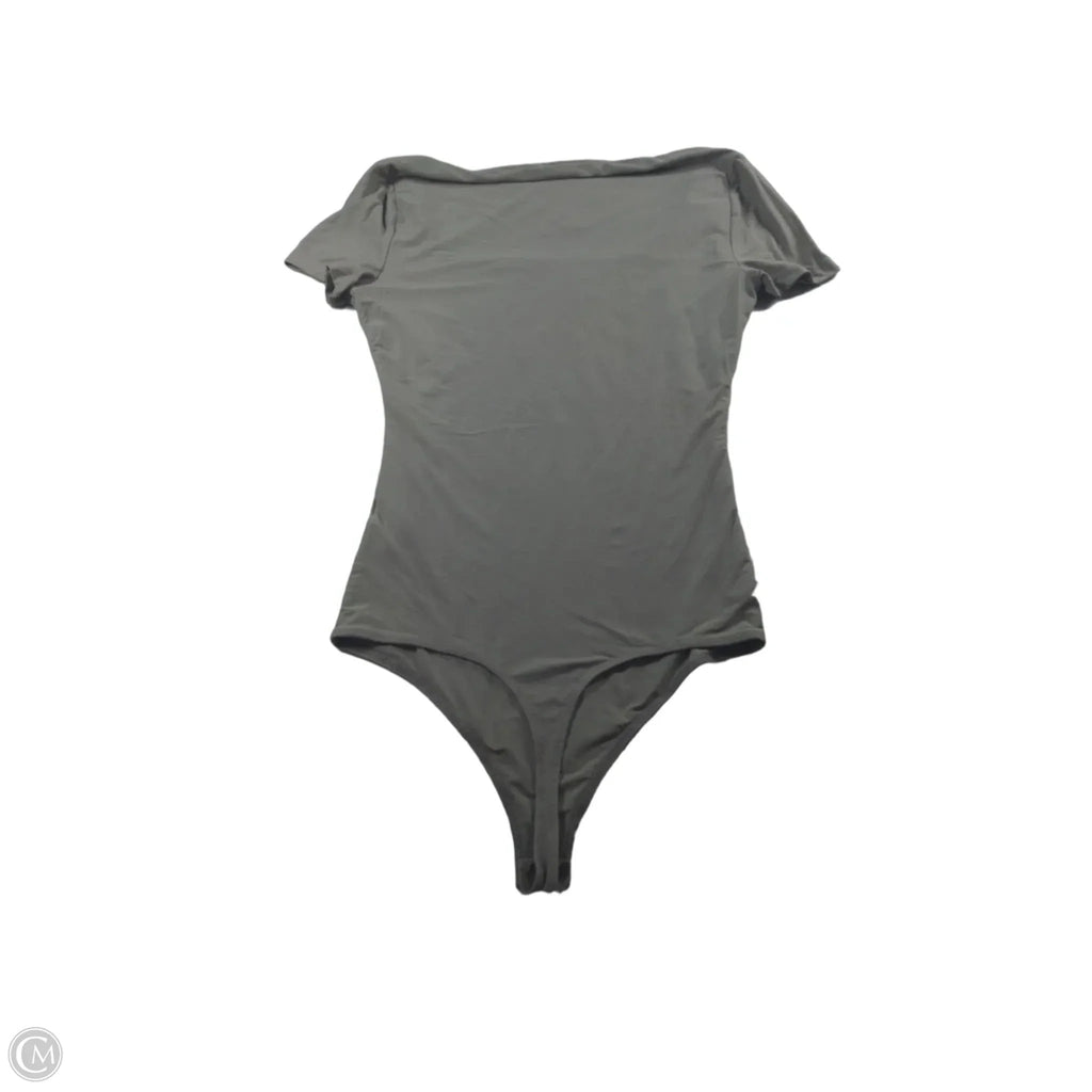 Bodysuit By Abercrombie And Fitch In Grey, Size: M