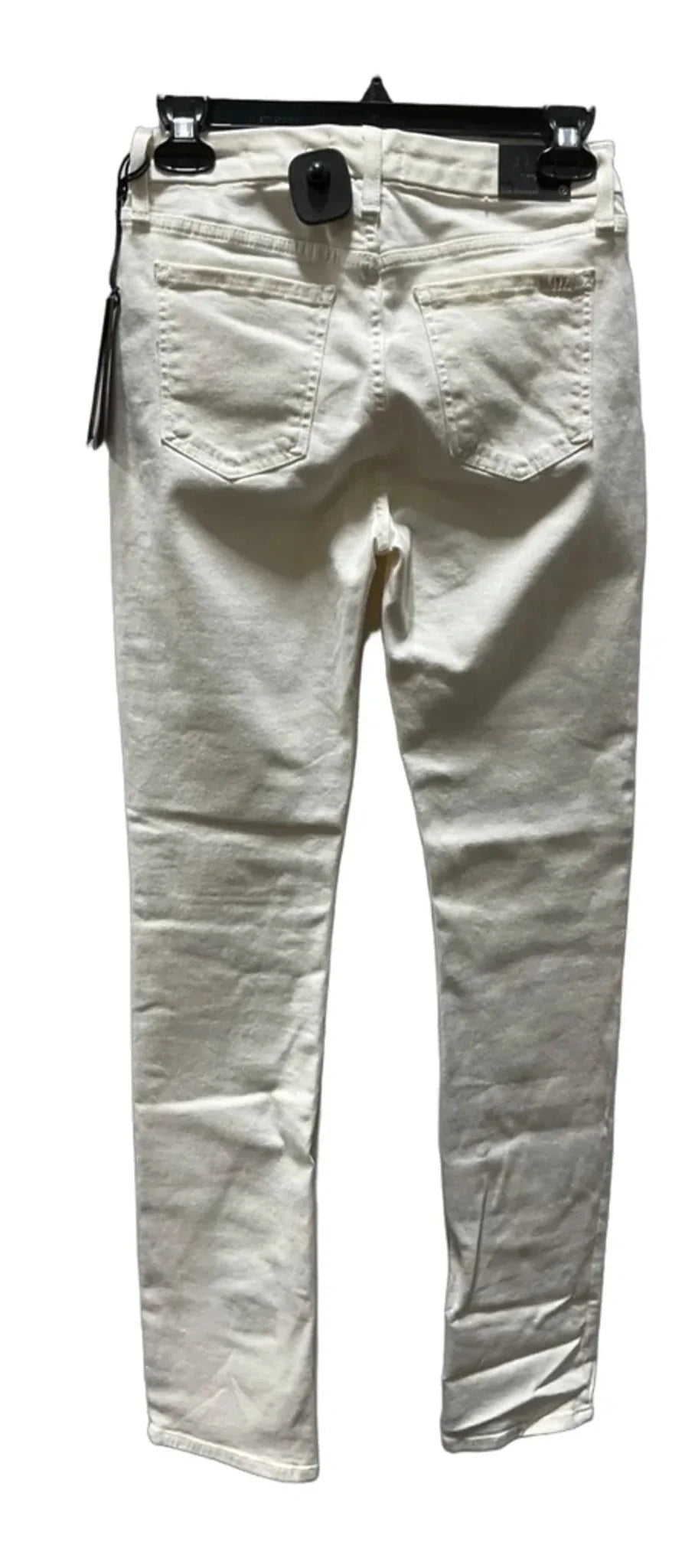 Jeans Straight By 7 For All Mankind In Cream, Size: 2
