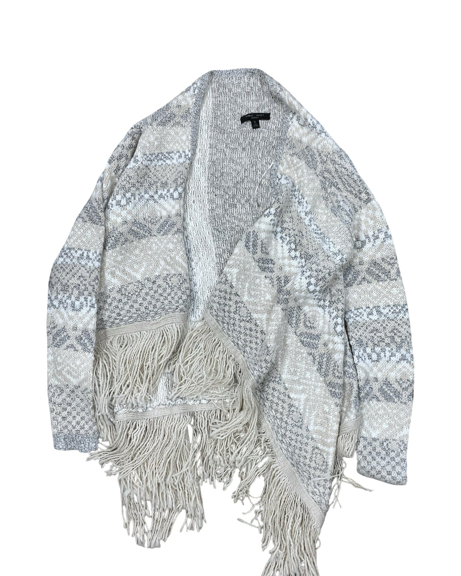 Shawl By Romeo And Juliet In Cream, Size:S