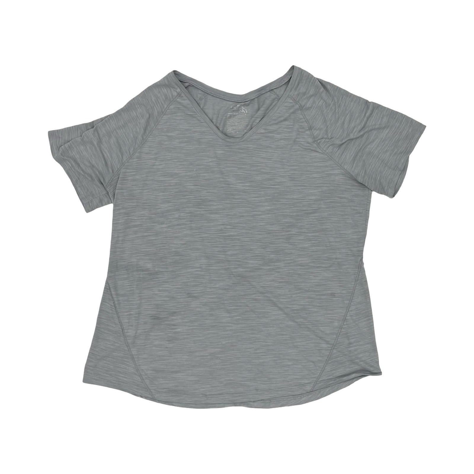 Top Ss By Terra & Sky In Grey, Size:2X