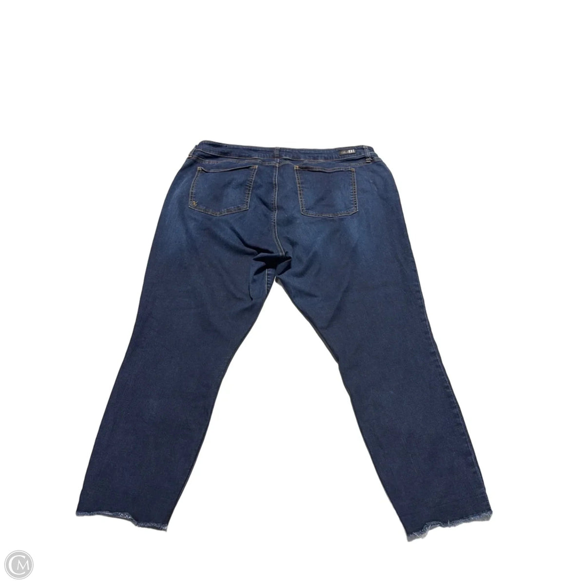 Jeans Straight By Kut In Blue Denim, Size: 24