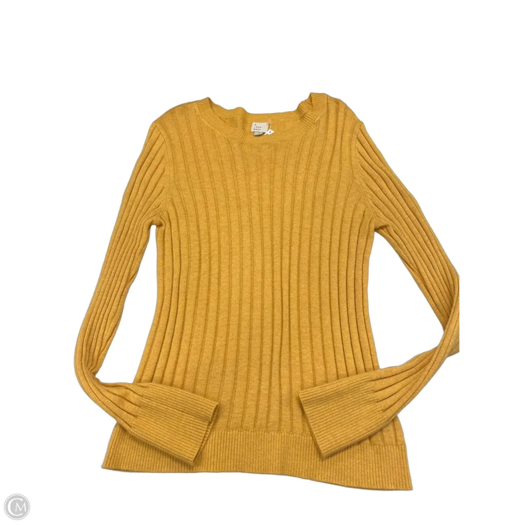 Sweater By A New Day In Yellow, Size: S
