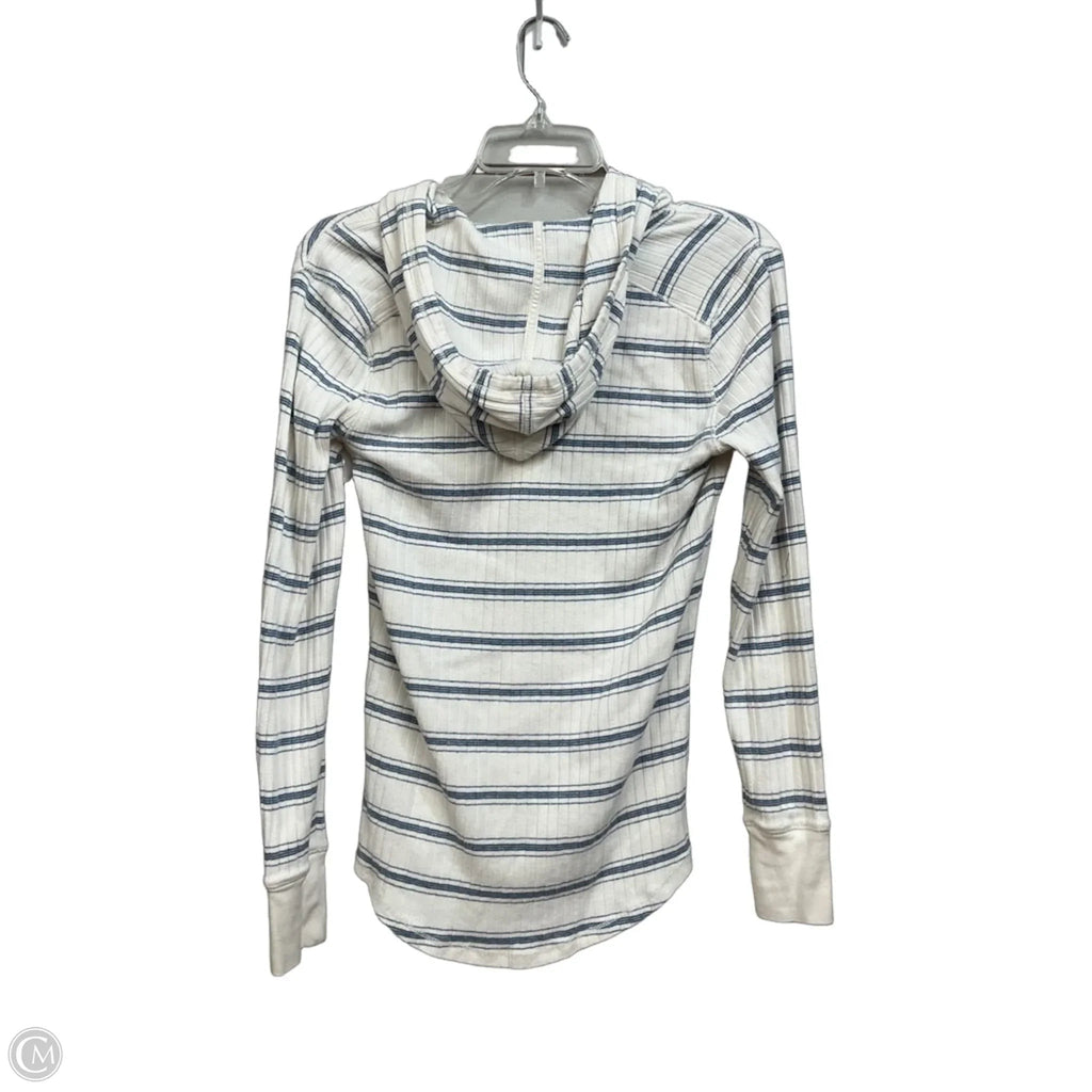 Top Long Sleeve By Lauren By Ralph Lauren In Striped Pattern, Size: S