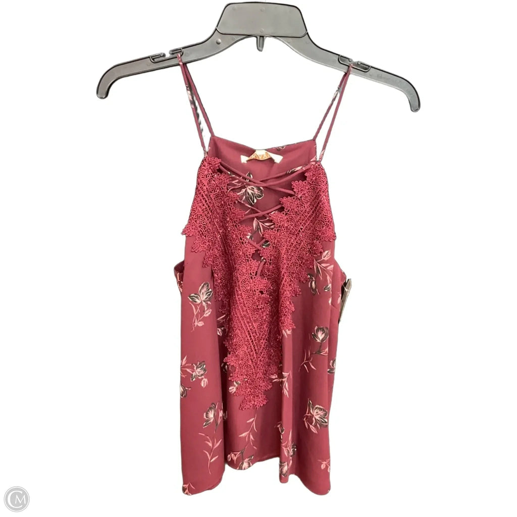 Top Sleeveless By Wayf In Purple, Size: M