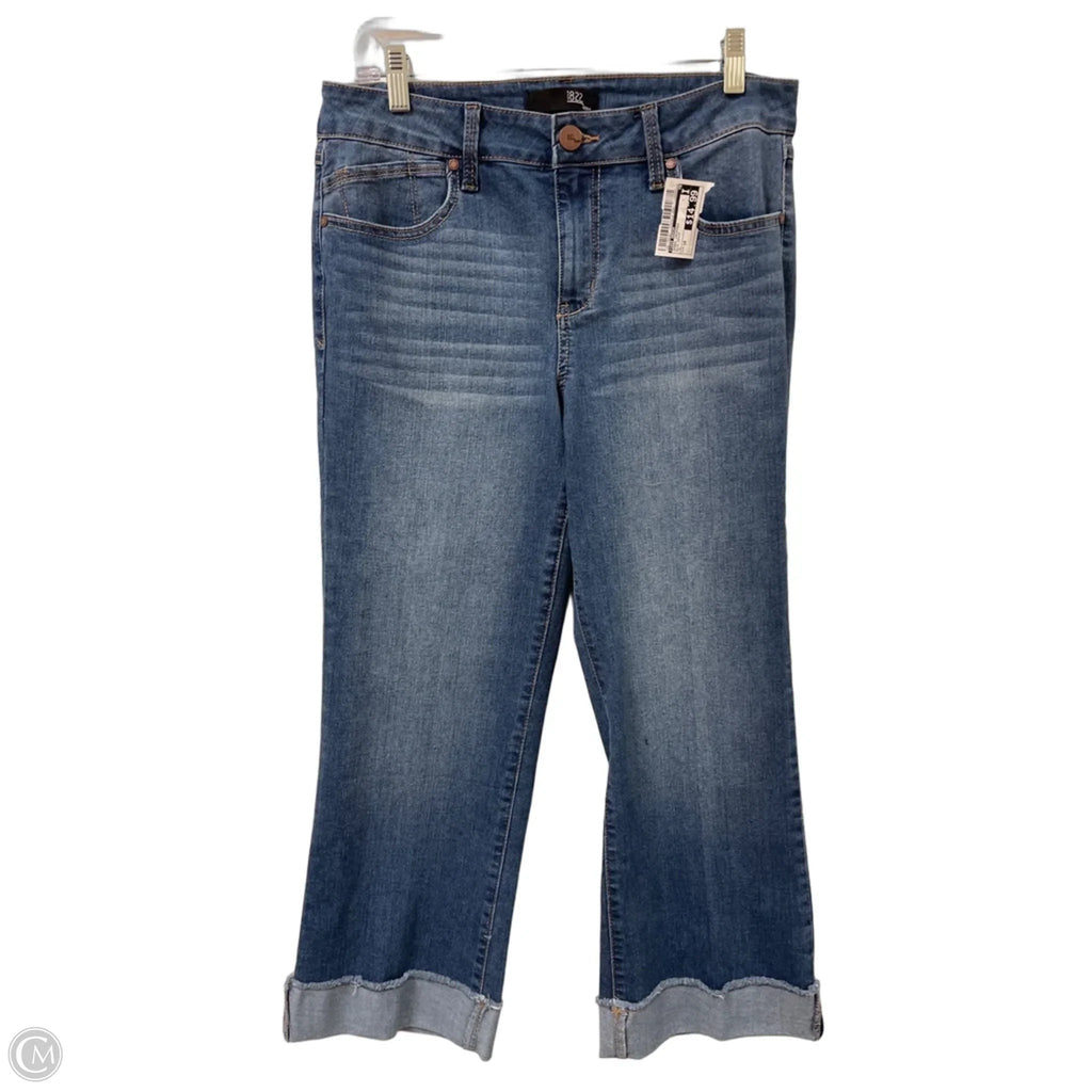 Jeans Cropped By 1822 Denim In Blue Denim, Size: 10