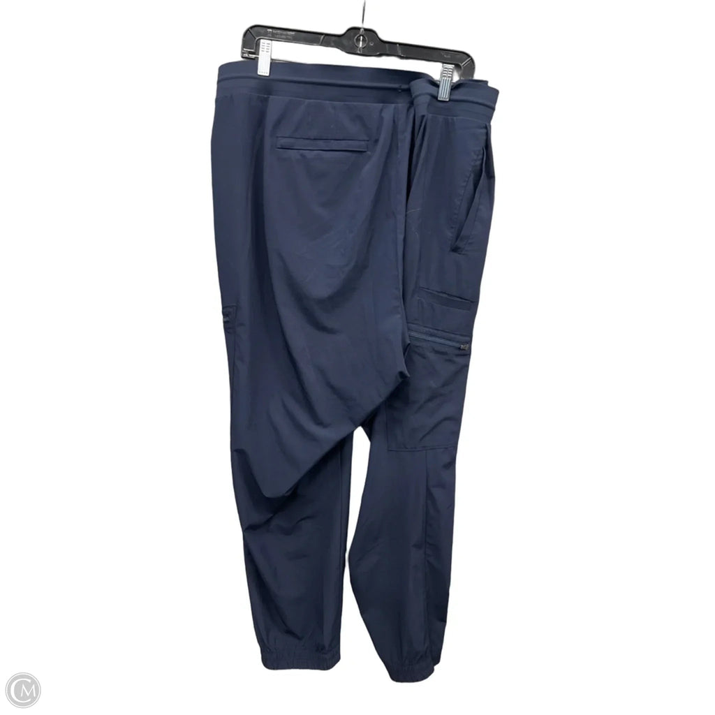 Athletic Pants By Athleta In Navy, Size: Xxl