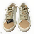 Shoes Sneakers By Vintage Havana In Gold & White, Size: 8.5