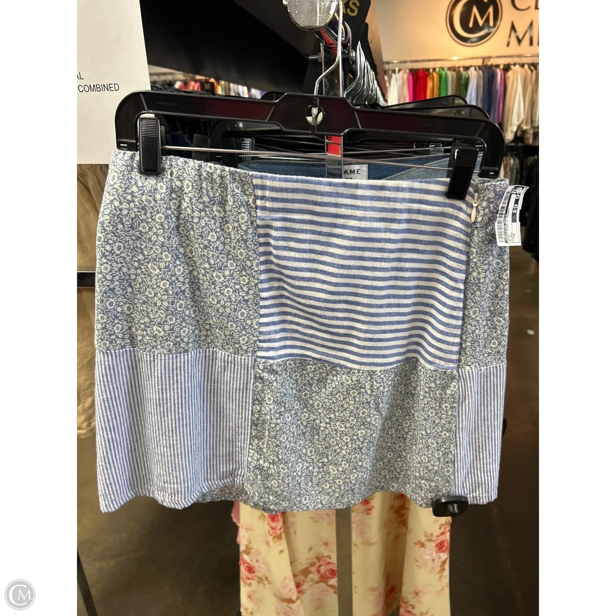 Skirt Mini & Short By American Eagle In Blue, Size: M