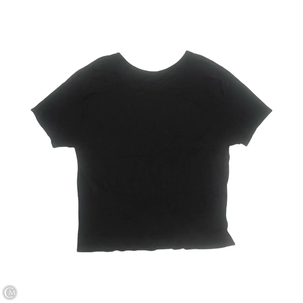 Athletic Top Short Sleeve By Mta Sport In Black, Size: 1x