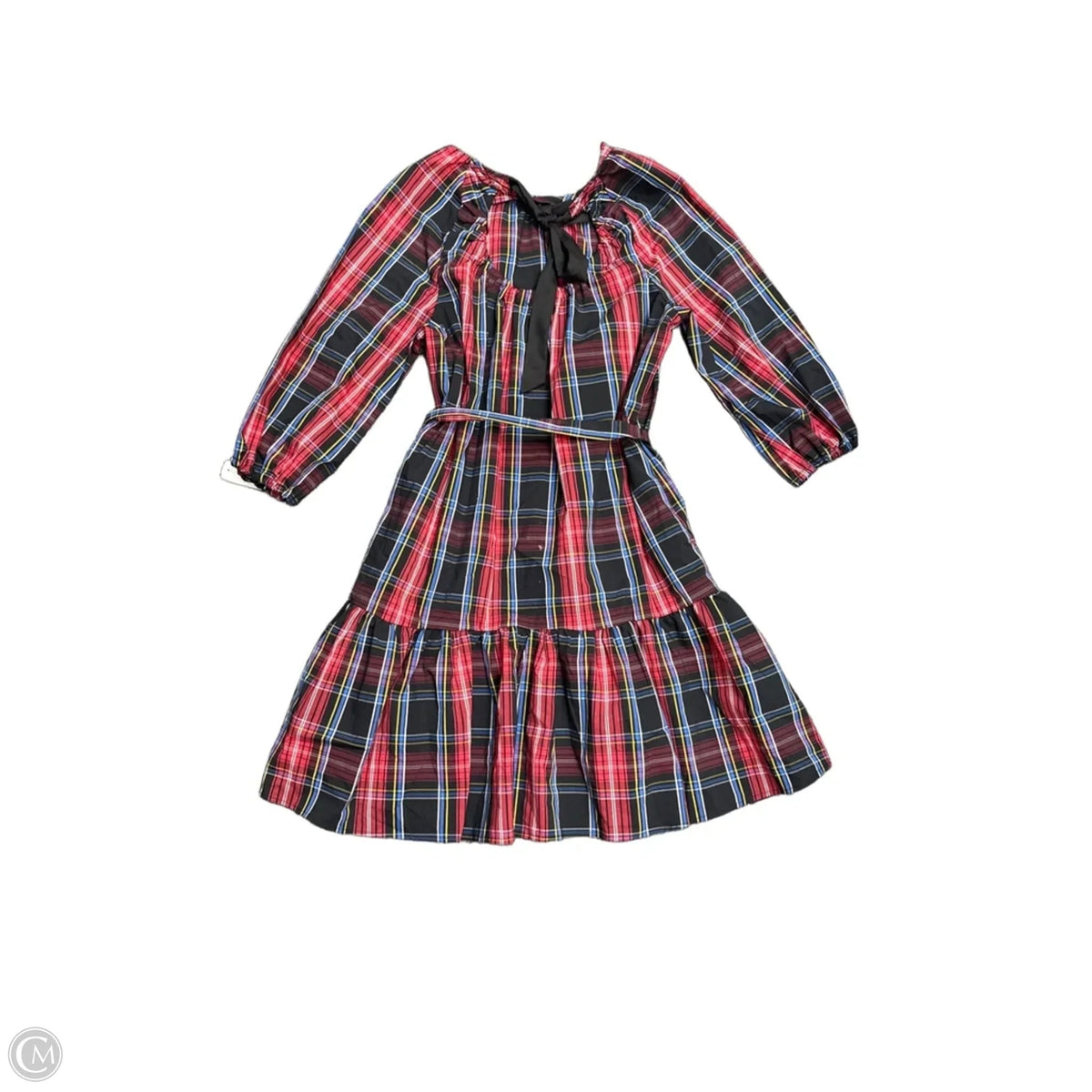 Dress Party Long By Draper James Rsvp In Plaid Pattern, Size: Xl